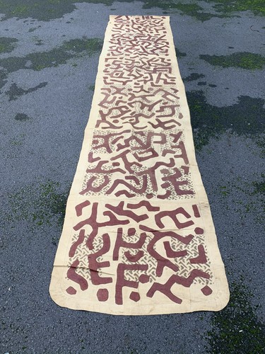 Large antiqe hand made - antiqe, textil