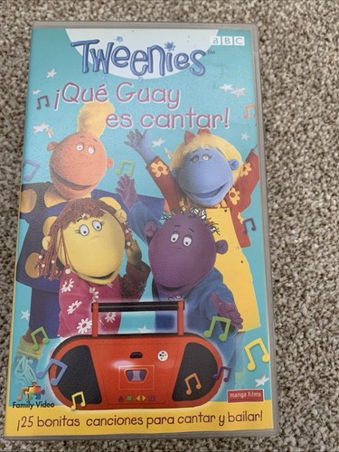 Tweenies spanish language vhs - spanish,