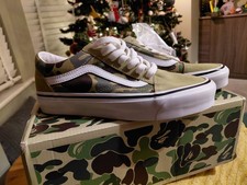 VANS x Bape Abc Camo Old Skool 36 D MENS UK 4.5. US 5.5