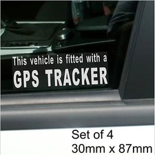4 x Stickers GPS Tracker