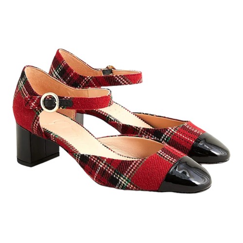 Crew millie deep ruby - crew, plaid