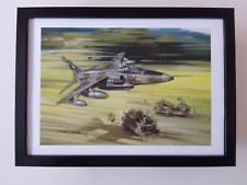 Michael Turner Aircraft print 'Sepecat Jaguar'  FRAMED