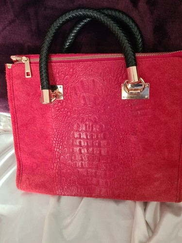 Borse pelle mock crocodile - pelle,