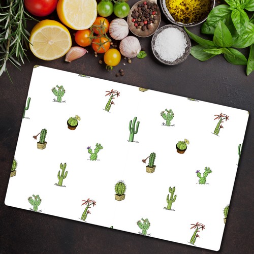 Glass kitchen chopping board - chopping,