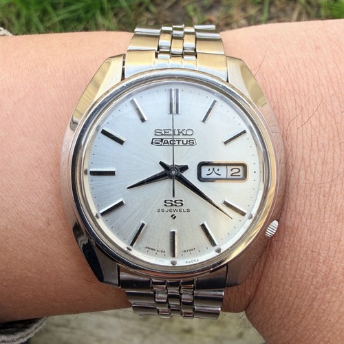 1970 seiko actus 6106 8460 - seiko, 5