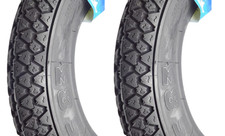 LAMBRETTA LUI VEGA COMETA LUNA 50 75 - TWO (2) MICHELIN S83 TYRES 3.00x10