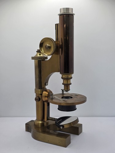 Antique 1900 brass - 1900, microscope