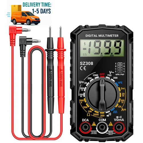 Digital multimeter lcd - digital,