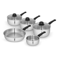 Swan SWPS5024SS - Townhouse 5 Piece Cookware Set - New Item, Box Damaged