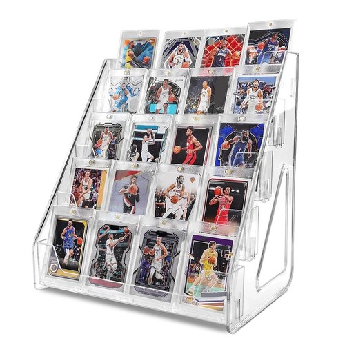 Trading card display - trading,