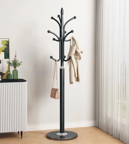 Coat rack with black marble - coat,