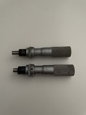 Mitutoyo Micrometer Head X 2 Excellent Condition