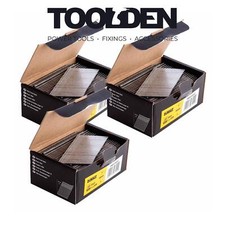 DeWalt DNBA1632GZ 3 Boxes of 32mm 16G Angled Galvanised Nails (7500 Pack)