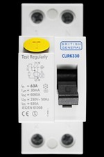 BRITISH GENERAL 63 AMP 30mA