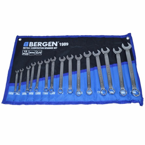 15pc metric combination - metric, mm