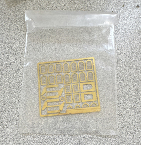 Gauge etched brass - oo,