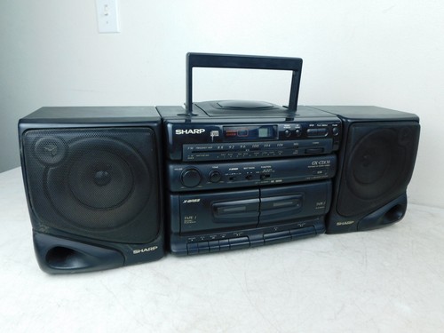 Sharp portable stereo - sharp, cd