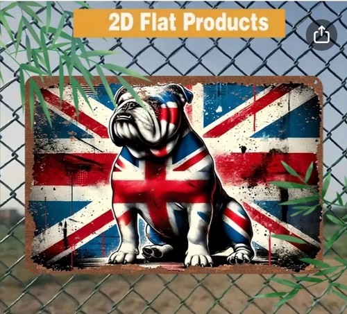 British bulldog decorative - bulldog,