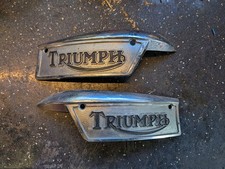 Triumph Fuel Tank Badges Pair