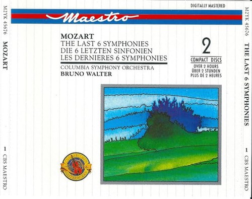Mozart the last - 6, symphonies