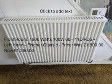 fischer electric radiators