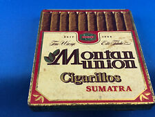 Montan Union Cigarillos Sumatra Tin