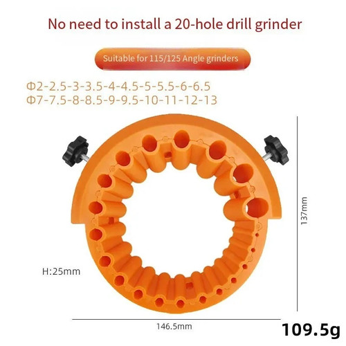 Angle grinder drill bit - grinder,