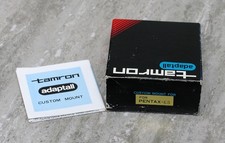 Tamron Adaptall  mount Pentax ES  M42 open aperture