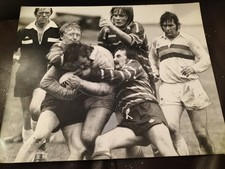 RUGBY LEAGUE MATCH ACTION PRESS PHOTO BRADFORD NORTHERN V FEATHERSTONE ROV 1977