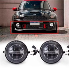 LED Fog Lamp With Angel Eyes For BMW Mini Cooper DRL LED Daytime Running Lights
