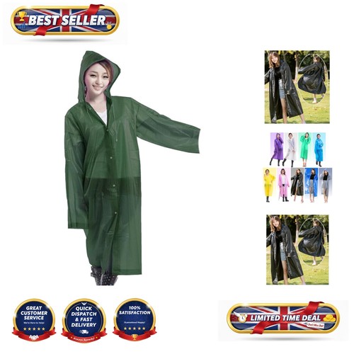 Recycled plastic rain poncho - poncho,