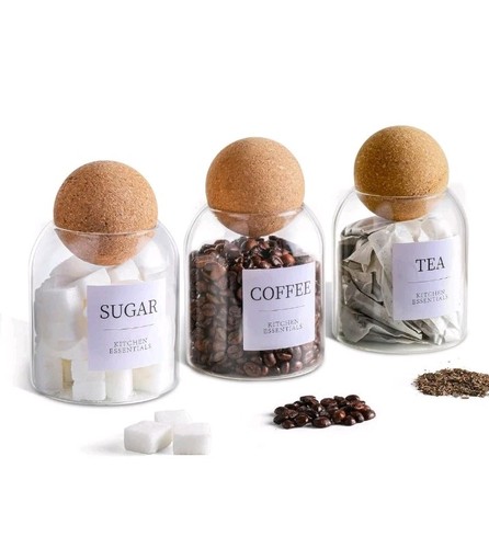 Set tea coffee and sugar - of,