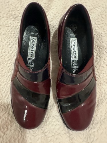 Loretta shoes burgundy - loretta,