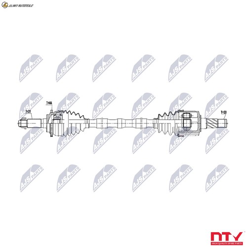 Driveshaft npw 134 for - driveshaft,