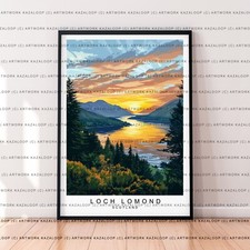 Scottish Highlands Lake