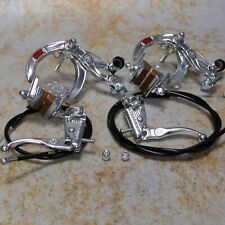 Dia-Compe MX1000 Complete Brake Set Pair Silver Old School BMX Skyway Burner GT