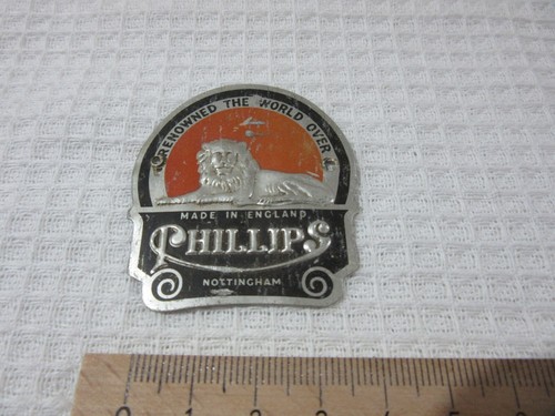 Phillips bicycle badge - bicycle,