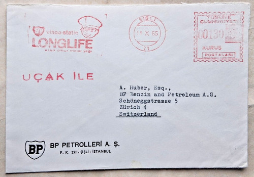 Turkey 1965 british - turkey,