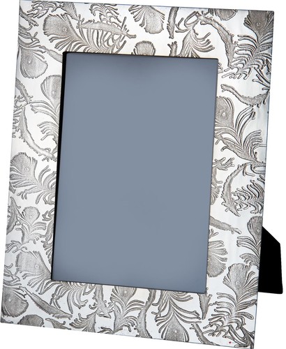 Pewter single photo frame - pewter,