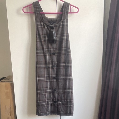 New look grey - grey, tartan