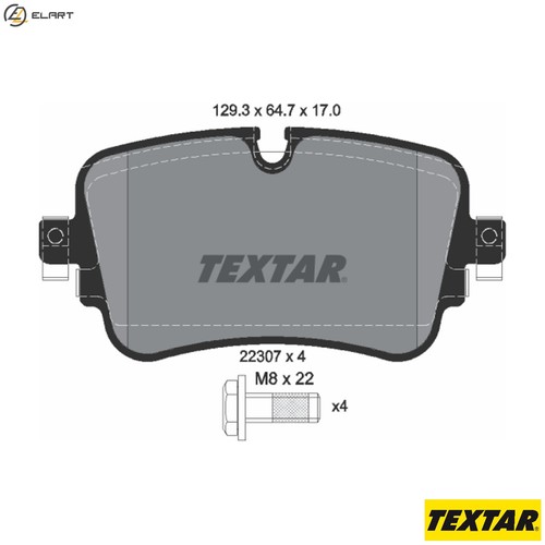 Brake pad set disc - brake,