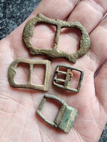 Metal detecting finds buckles - detecting,
