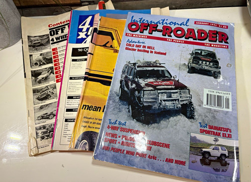 Off roading magazines - , vintage