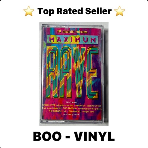 Maximum rave cassette tape - cassette,