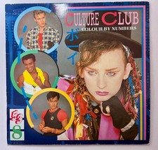 Culture Club Colour By Numbers LP 12" Vinyl Album Virgin Records 80's Vinyl