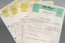 Alfa Romeo Direction Service Information Sheets & Technical Bulletin 1975