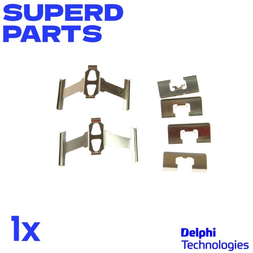 Brake pad fitting kit rear - brake,