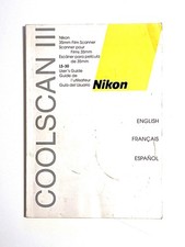 Nikon Coolscan LS-30 35mm Film Scanner Instruction Manual ENGLISH FRENCH SPANISH