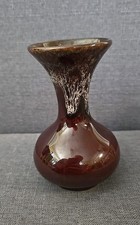 Vintage Kernewek Pottery Vase - 13.5cm