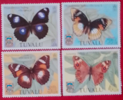 Tuvalu 1981 butterflies - butterflies., mint